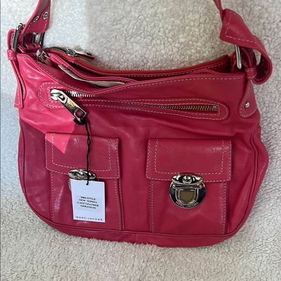 Marc Jacobs Pink Shoulder Bag with Adjustable Straps